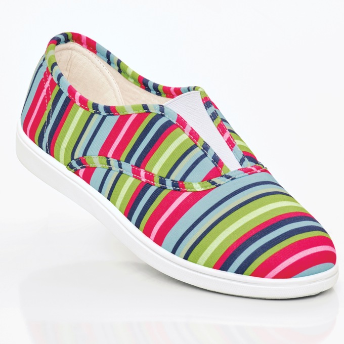 Drew Canvas Slip on, , large