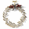Metal Christmas Wreath, , large