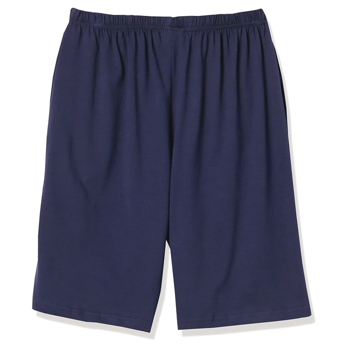 Knit Short - Solid and Print, Navy, large