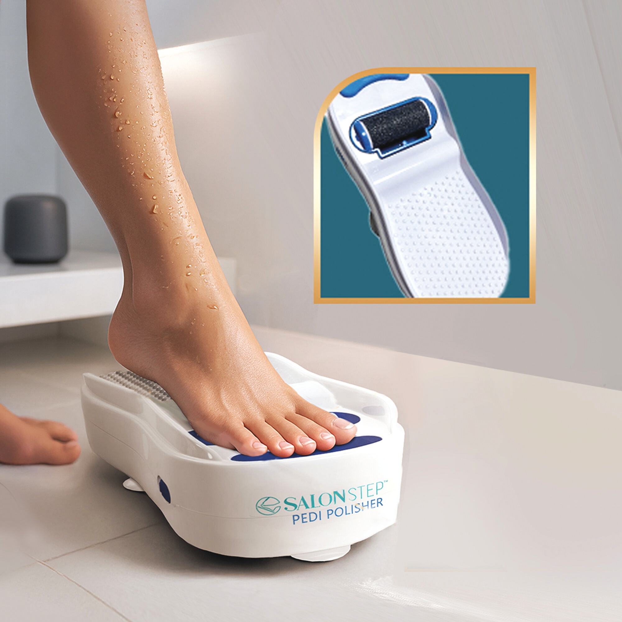 Salon Step Waterproof Pedi Polisher, , large