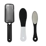 3-Piece Pedicure Foot File Set with Bag, , large