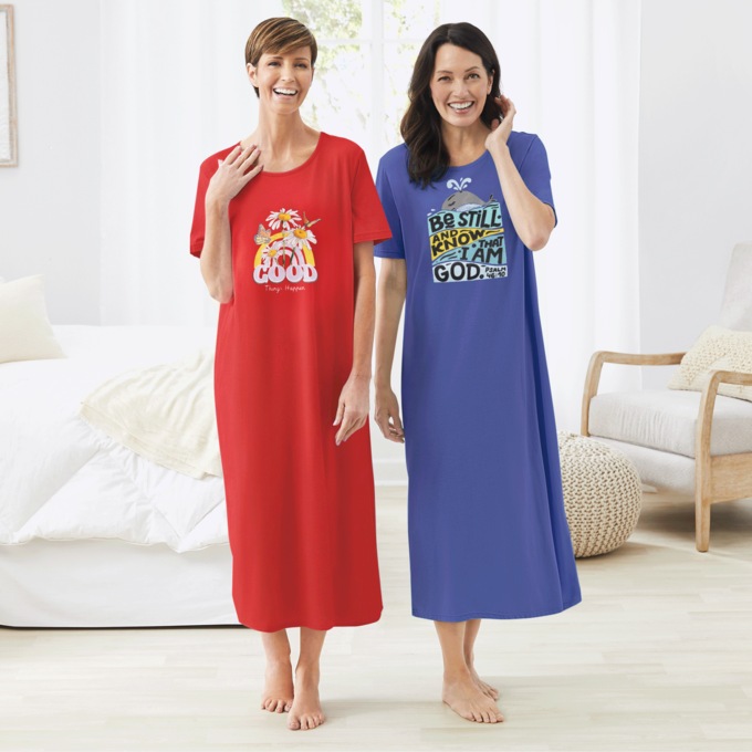 2-Pack Nightshirts, , large