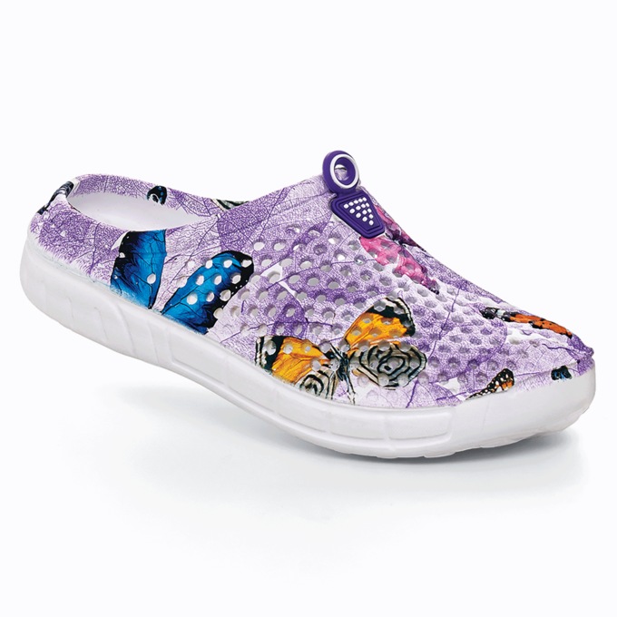Women's Butterfly Comfort Clog, , large