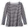 Boatneck Long-Sleeve Top, , large