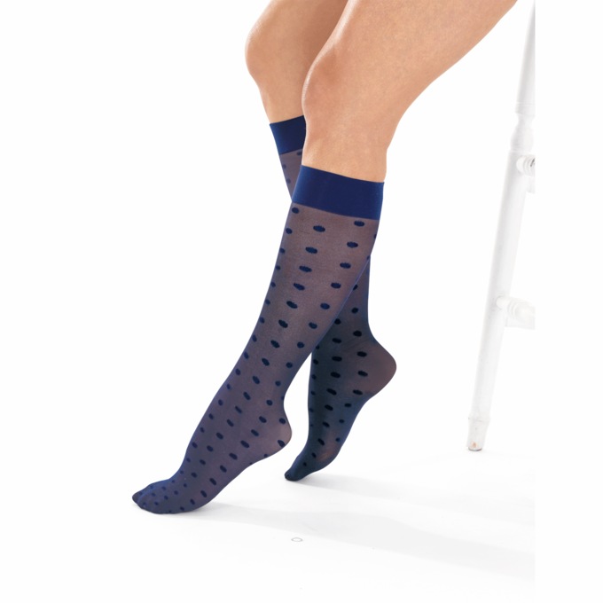 Moderate Compression Textured Knee-High, , large