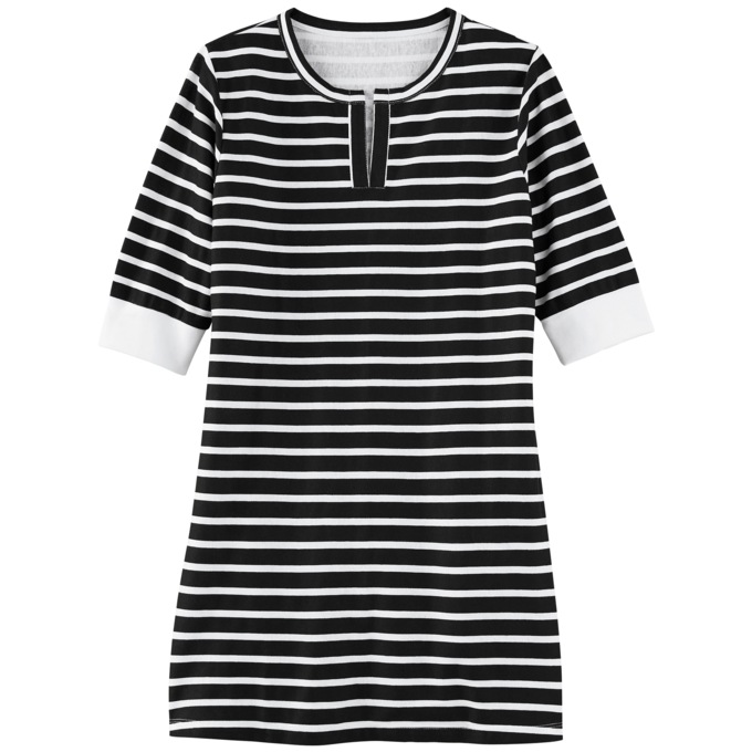 Split Neck Tee, , large