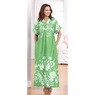 Trapunto Trim Caftan, , large