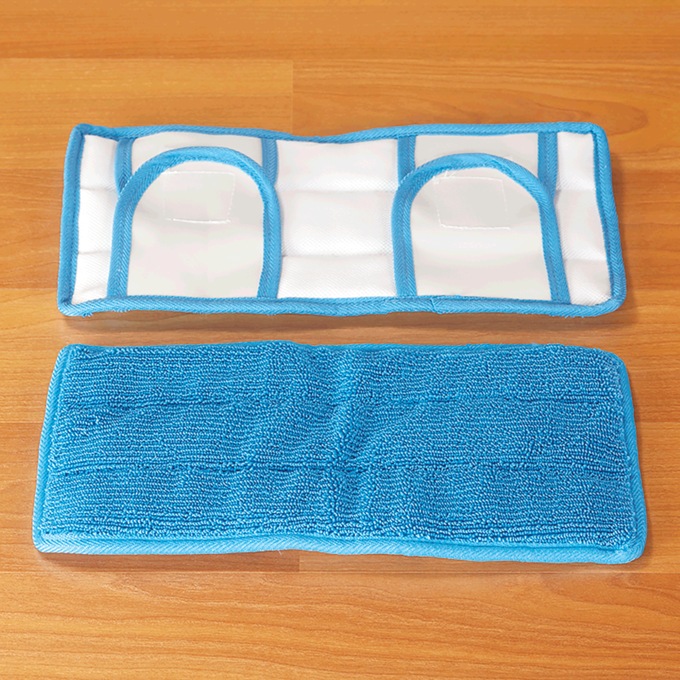 Set of 2 Wet/Dry Microfiber Mop Heads, , large