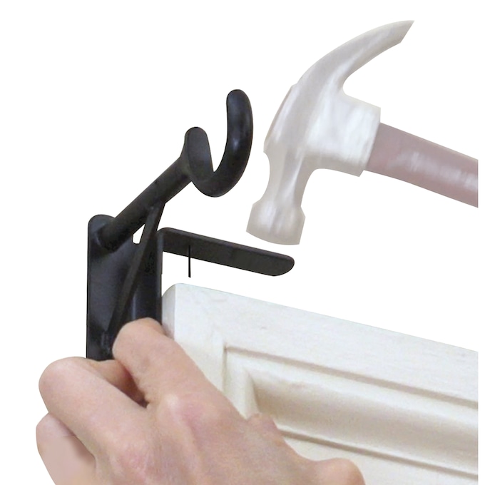 Set of 2 Tap Bracket, Black, large