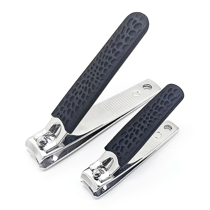 Set of 2 Non-Slip Nail Clippers, , large