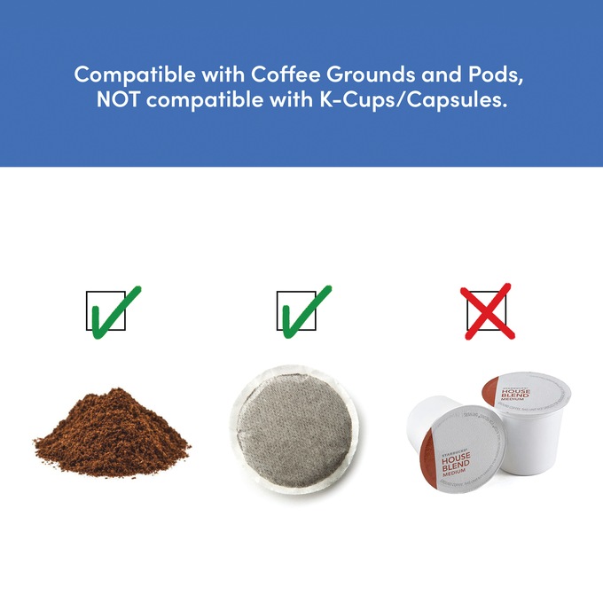 Elite Gourmet 1-Cup Coffee Maker with Travel Mug, Black, large