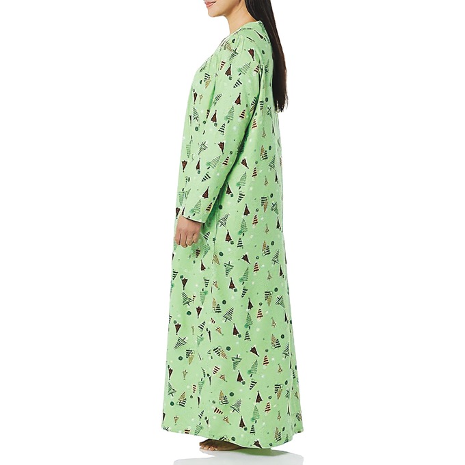 Flannel Nightgown, Holiday, large