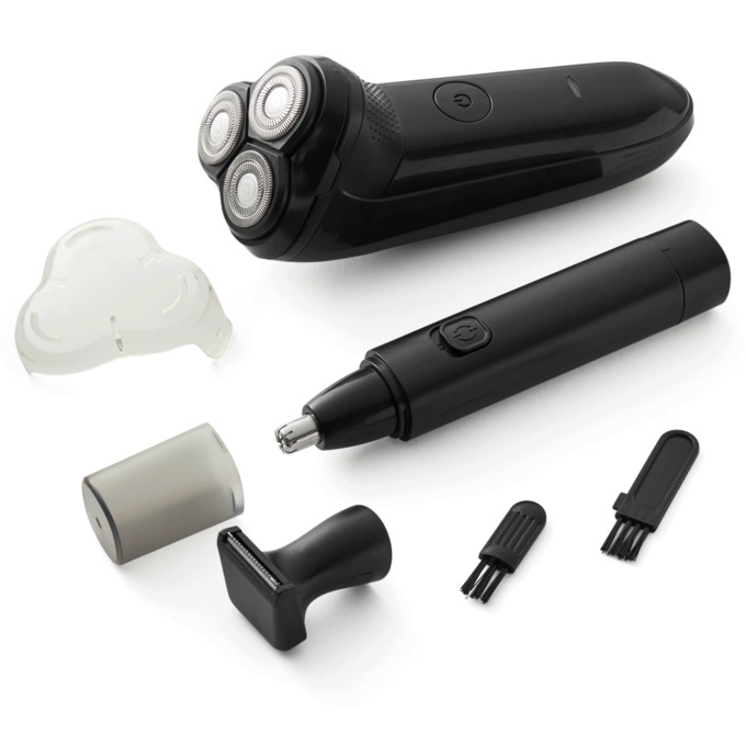 Men's Rechargeable Shaver with Trimmer, , large