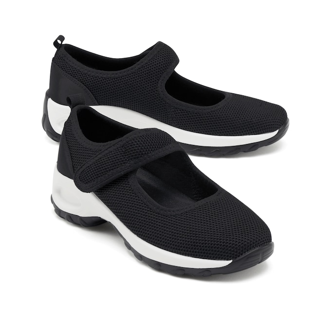 Women's Maggie Mary Jane Sneaker with Breathable Mesh, , large