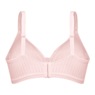 Bestform® Striped Wireless Cotton Bra, Pink, large