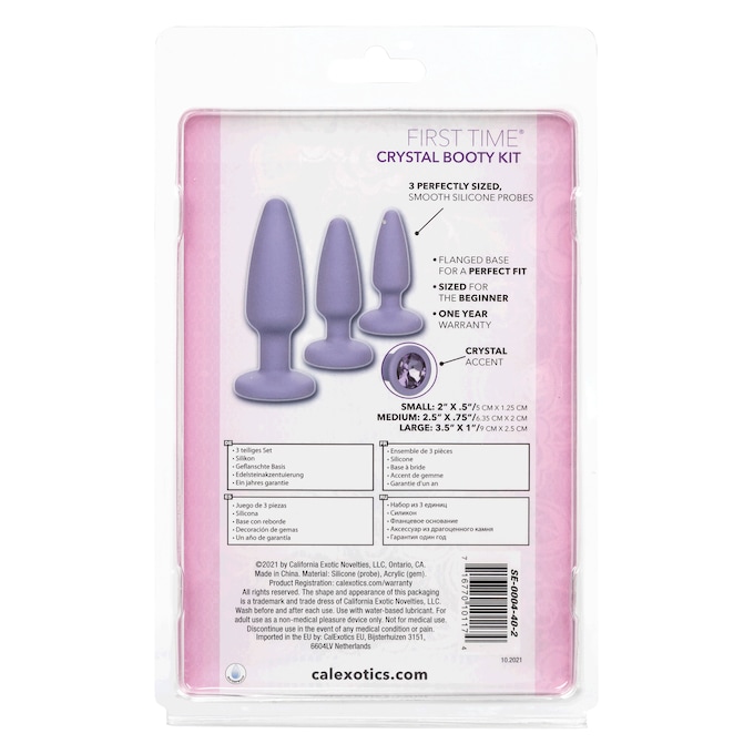 First Time Crystal Booty Kit by Calexotics, , large