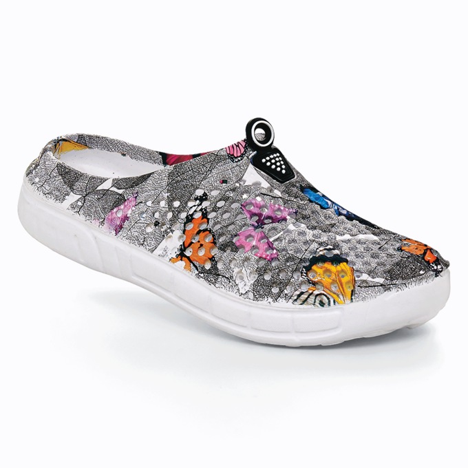 Women's Butterfly Comfort Clog, , large