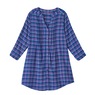 Pintuck Flannel Shirt, , large