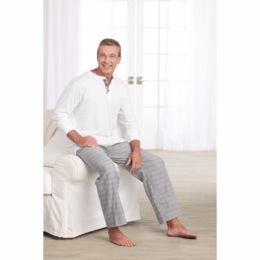 Cozee Corner&reg; Men&#39;s Flannel Pajamas, , large