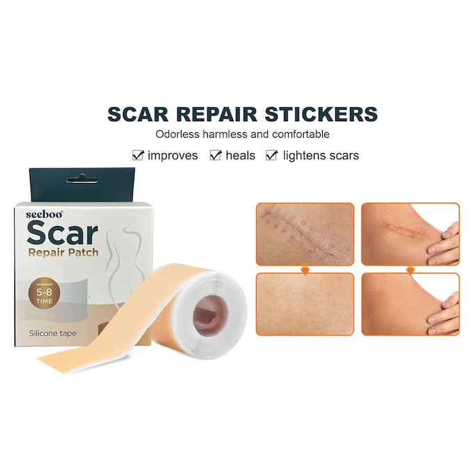 Scar Repair Silicone Tape, , large