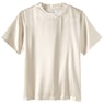 Women's Satin Blouse with Short Sleeves, , large