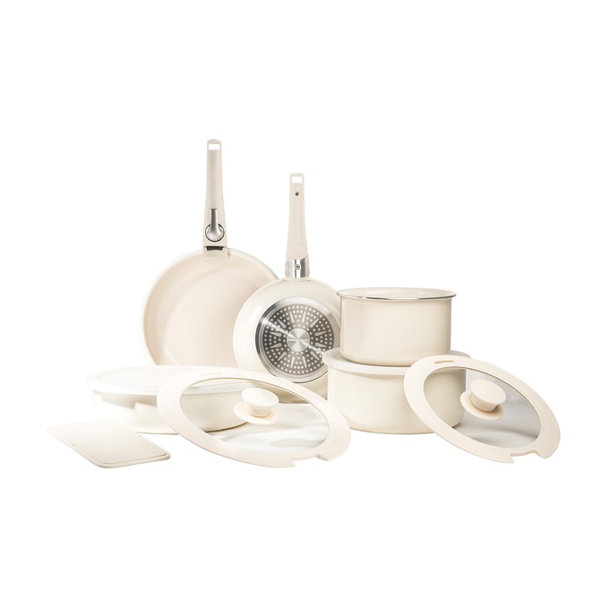 Gotham Steel 18-piece Detachable Cookware Set, , large