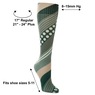 Celeste Stein Stylish and Latex-Free Mild Compression Socks - 8–15mmHg, , large
