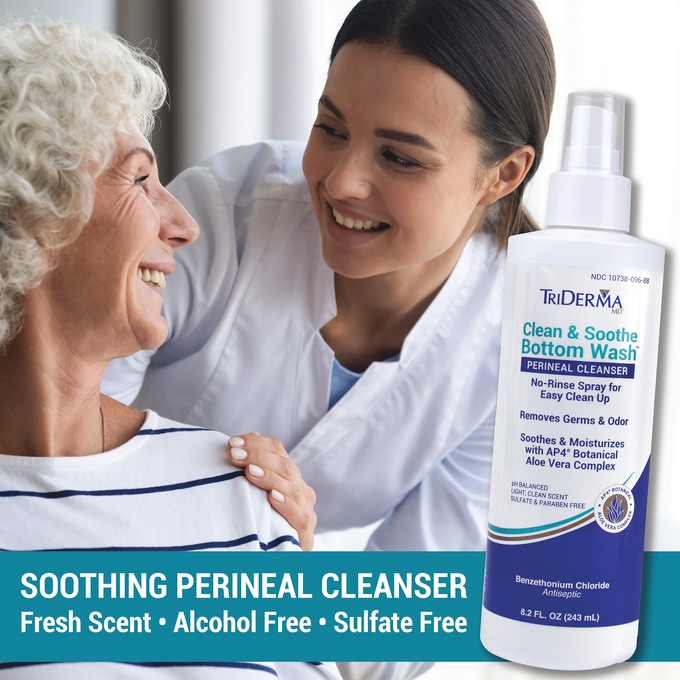 TriDerma&trade; Clean & Soothe Bottom Wash , , large