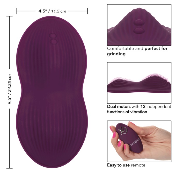 Lust Remote Control Dual Rider By Calexotics, , large