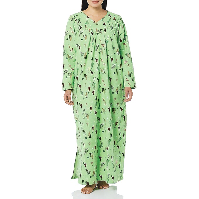 Flannel Nightgown, Holiday, large