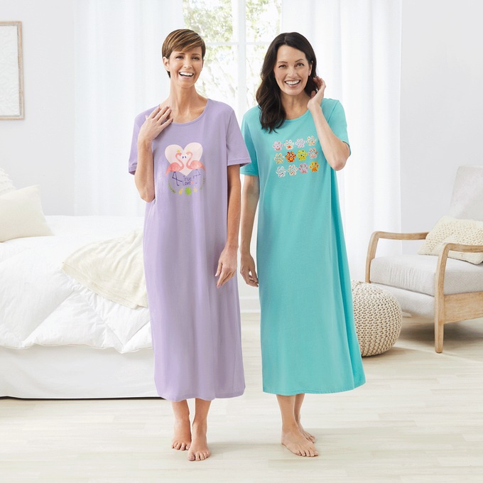 2-Pack Nightshirts, , large