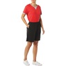 Knit Short - Solid and Print, Black, large