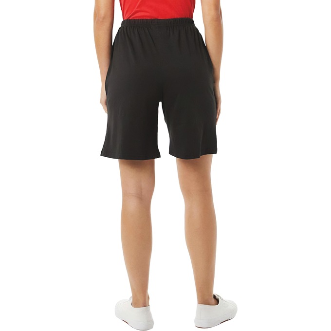 Knit Short - Solid and Print, Black, large