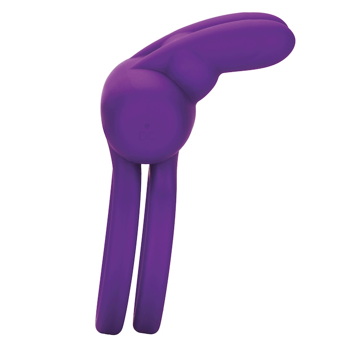Silicone Rechargeable Dual Rockin' Rabbit Enhancer, , large