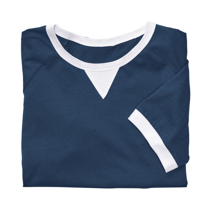 Contrast Trim Top, , large