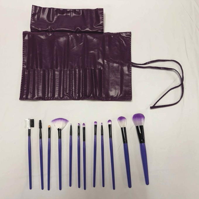 12-Piece Makeup Brush Set, , large