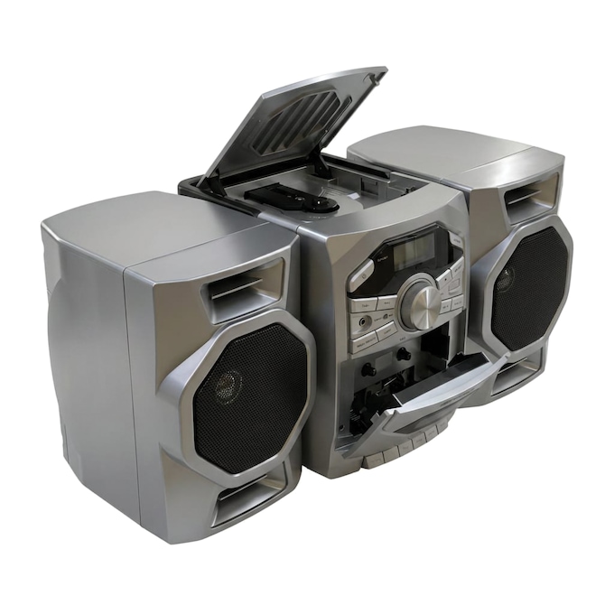 Emerson Portable CD/Cassette Stereo Boom Box, , large