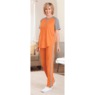 Short-Sleeve Henley Baseball Tunic, , large