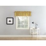 Madison Room-Darkening Light-Filtering Valance, Flax, large