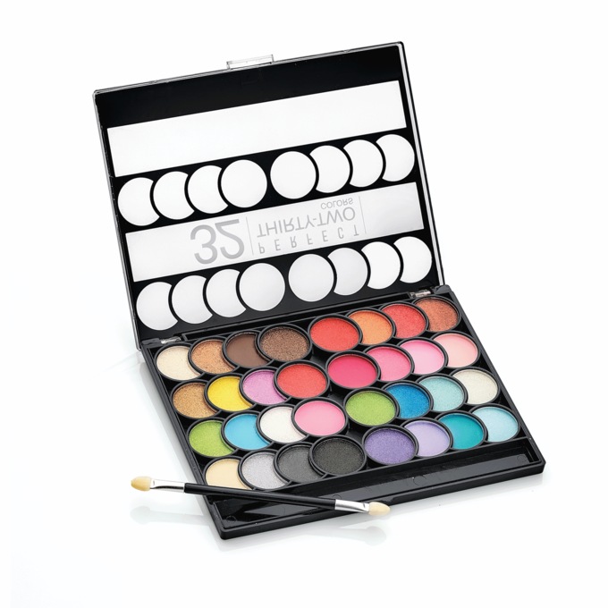 Perfect 32-Color Eyeshadow Palette, , large