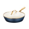 Gotham Steel Hammered Ceramic 10-piece Cookware Set, , large