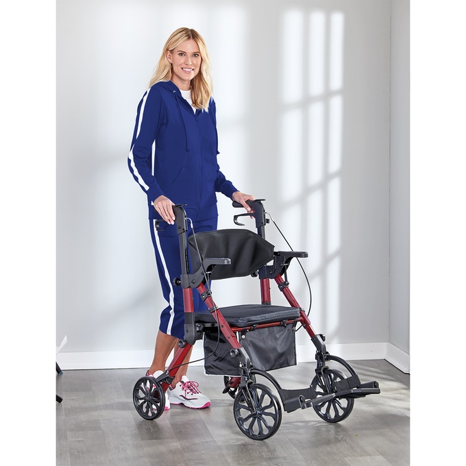 Dr. Leonard's® Transport Rollator, , large