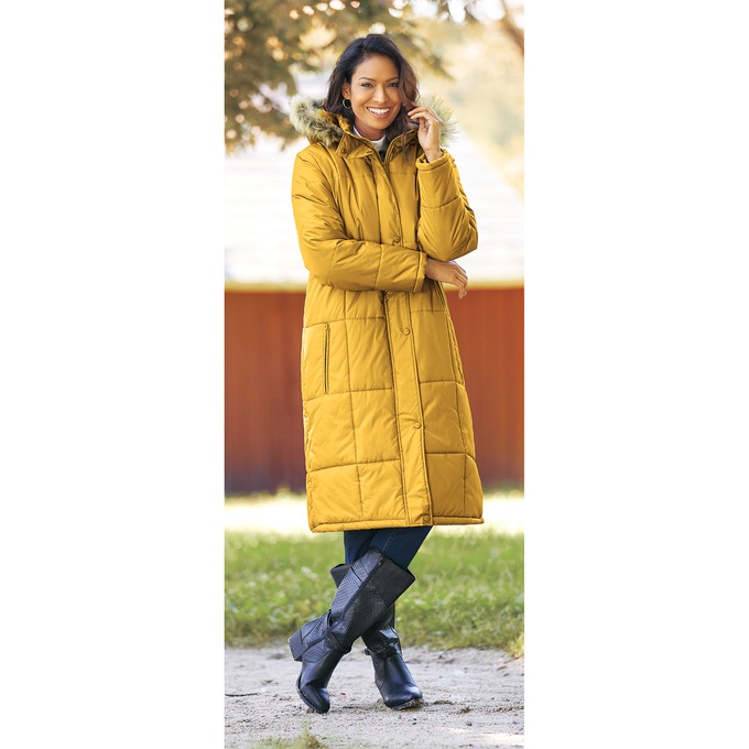 Quilted Coat, , large