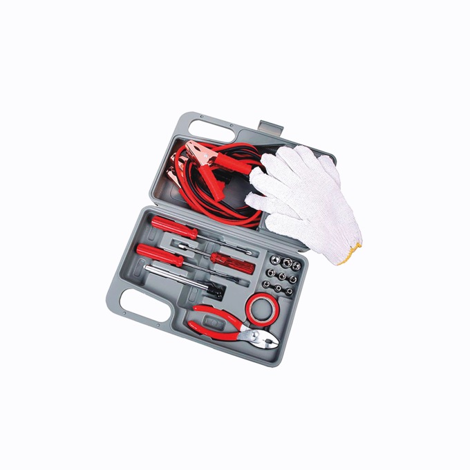  31-Piece Roadside Emergency Kit , , large