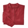 Snap-Front Cotton-Blend Women's Cardigan, , large