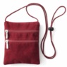 Faux-Suede Mini Crossbody, , large