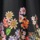 Smoky Black Floral Border