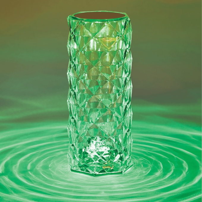 Crystal-Like Table Lamp, , large