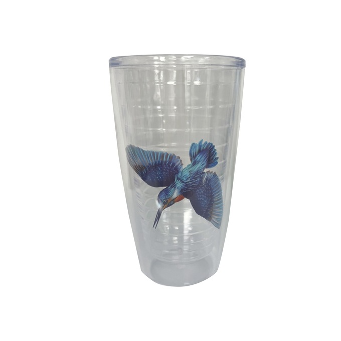 Set of 4 Hummingbird Tumblers, , large