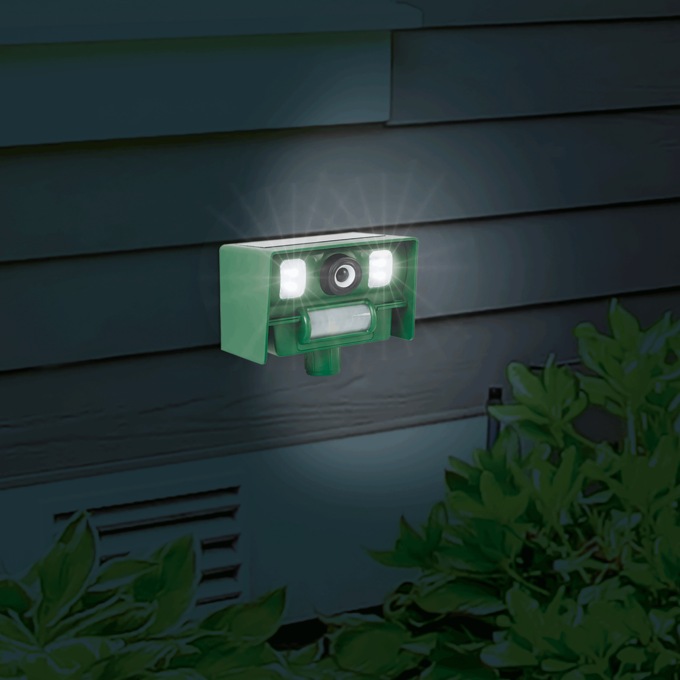 Solar-Powered Animal Repeller, , large